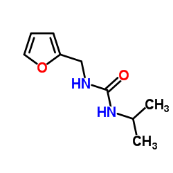 1-(2-Furylmethyl)-3-isopropylurea结构式