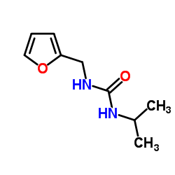 1-(2-Furylmethyl)-3-isopropylurea Structure