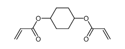 1,4-cyclohexanediol diacrylate Structure