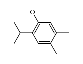 6-methylthymol结构式