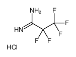 2,2,3,3,3-Pentafluoro-propionamidine HCl structure
