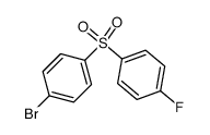 1-Bromo-4-((4-fluorophenyl)sulfonyl)benzene picture