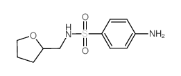 4-AMINO-N-(TETRAHYDRO-2-FURANYLMETHYL)-BENZENESULFONAMIDE structure