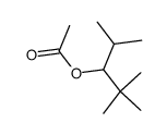 acetic acid-(1-isopropyl-2,2-dimethyl-propyl ester) Structure