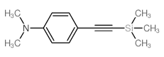 N,N-DIMETHYL-4-((TRIMETHYLSILYL)ETHYNYL)ANILINE structure