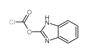 1H-benzimidazol-2-yl carbonochloridate结构式