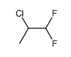 2-Chloro-1,1-difluoropropane structure