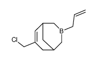 3-allyl-7-chloromethyl-3-borabicyclo[3.3.1]non-6-ene结构式