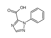 1-phenyl-1H-1,2,4-triazole-5-carboxylic acid Structure