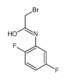 2-bromo-N-(2,5-difluorophenyl)acetamide结构式