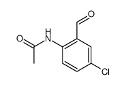 2-acetamido-5-chlorobenzaldehyde结构式