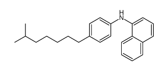 N-(4-ISOOCTYLPHENYL)-1-NAPHTHYLAMINE structure