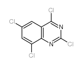 2,4,6,8-四氯喹唑啉结构式