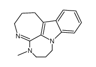 4-methyl-2,3,4,6,7,8-hexahydro-1H-4,5,12b-triazaindeno[1,2,3-ef]heptalene结构式