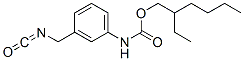 2-ethylhexyl (3-isocyanatomethylphenyl)-carbamate结构式