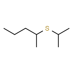 2-(Isopropylthio)pentane Structure