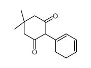 2-(1,3-Cyclohexadienyl)-5,5-dimethyl-1,3-cyclohexanedione结构式