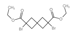 2,6-Dibromospiro[3.3]heptane-2,6-dicarboxylic ac structure