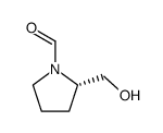 (S)-2-(hydroxymethyl)pyrrolidine-1-carbaldehyde结构式