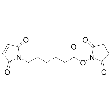 6-(马来酰亚胺基)己酸琥珀酰亚胺酯结构式