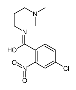 4-chloro-N-[3-(dimethylamino)propyl]-2-nitrobenzamide Structure