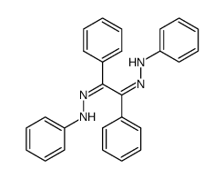 1,2-Diphenyl-1,2-bis[(Z)-2-phenylhydrazono]ethane结构式
