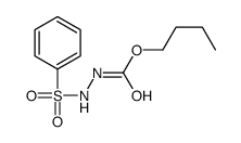 butyl N-(benzenesulfonamido)carbamate Structure