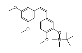 (Z)-3,4’,5-Trimethoxy-3’-(tert-butyldimethylsilyloxy)stilbene picture