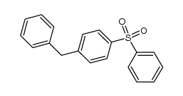 p-benzyl-phenylsulfonylbenzene结构式