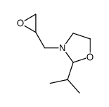 3-(oxiran-2-ylmethyl)-2-propan-2-yl-1,3-oxazolidine结构式