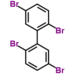 2,2',5,5'-Tetrabromobiphenyl structure