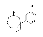 N-desmethylmeptazinol结构式
