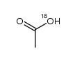 (18)O-acetic acid结构式