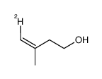 (Z)-<4-2H>-3-methyl-3-buten-1-ol结构式