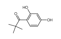 4-Pivalylresorcinol结构式