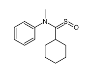 N-[cyclohexyl(sulfinyl)methyl]-N-methylaniline Structure