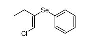 E-1-Chlor-2-phenylseleno-1-buten Structure