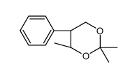 (4S,5S)-2,2,4-trimethyl-5-phenyl-1,3-dioxane Structure