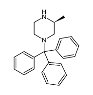 (S)-4-N-TRITYL-2-METHYL-PIPERAZINE structure