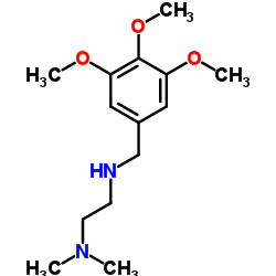 N,N-Dimethyl-N'-(3,4,5-trimethoxybenzyl)-1,2-ethanediamine Structure