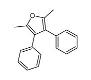 2,5-dimethyl-3,4-diphenylfuran Structure