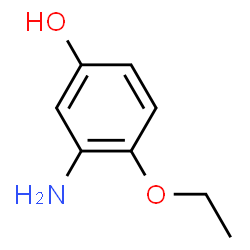 Phenol,3-amino-4-ethoxy-结构式