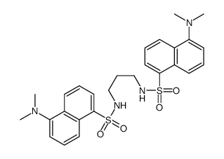 Didansyl-1,3-diaminopropane Structure