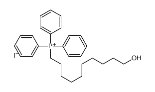 10-hydroxydecyl(triphenyl)phosphanium,iodide结构式