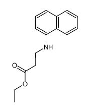 ethyl 3-N-anthranylaminopropanoate Structure