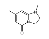 1,7-dimethyl-2,3-dihydroimidazo[1,2-a]pyridin-5-one Structure