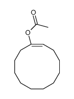 cyclododecen-1-yl acetate Structure