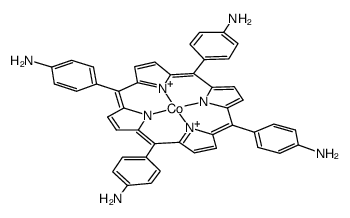 5,10,15,20-Tetrakis-(4-aminophenyl)-porphyrin-Co-(II) Structure