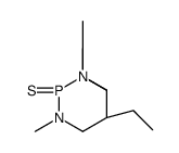 4-Ethyl-2,6,7-trimethyl-2,6,7-triaza-1-phosphabicyclo[2.2.2]octane1-sulfide结构式