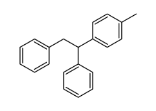 1-(1,2-diphenylethyl)-4-methylbenzene结构式